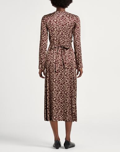 Caring Woman Midi dress Rust Size 2 Viscose