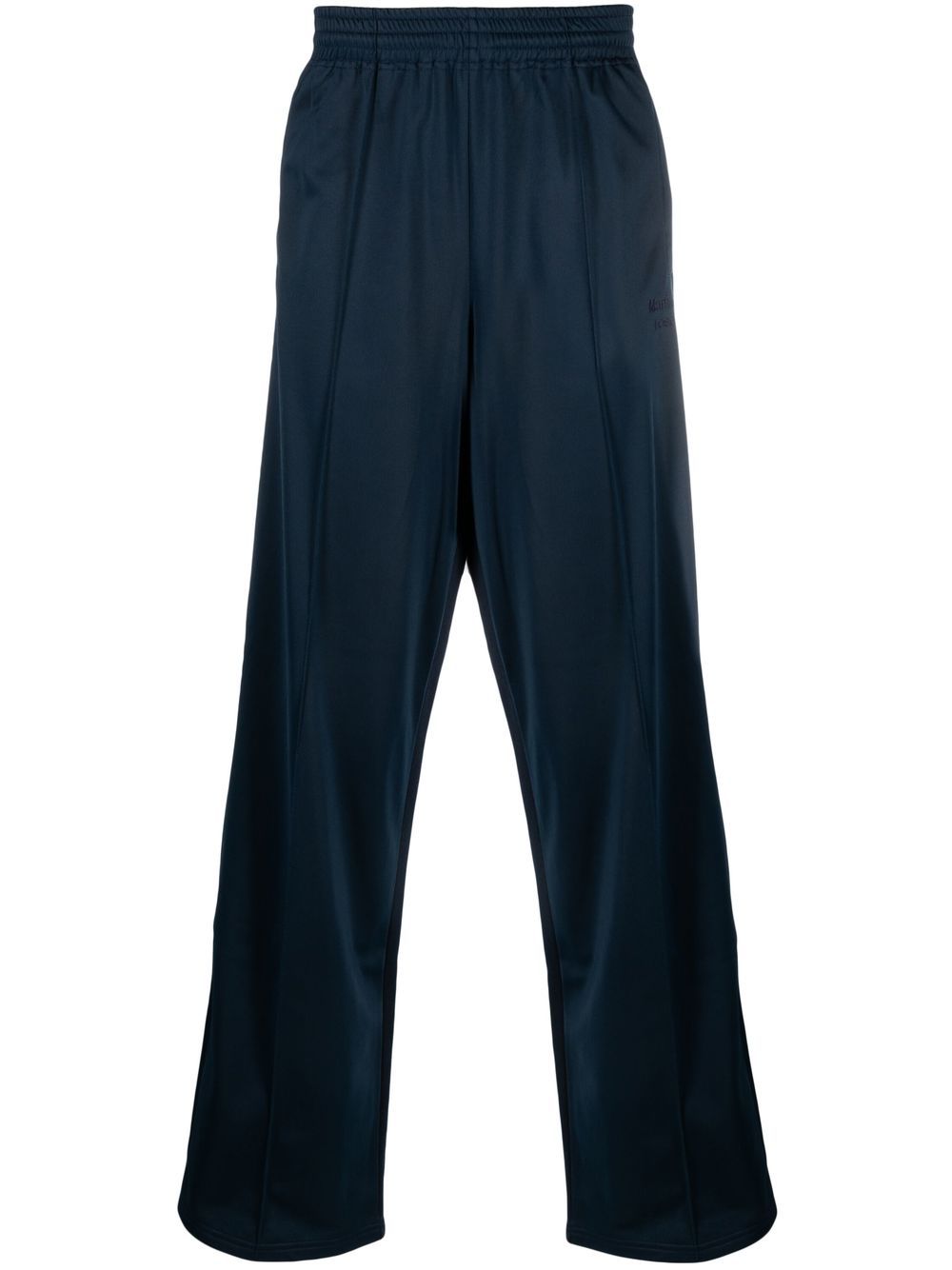 Logo-print track pants - Blue