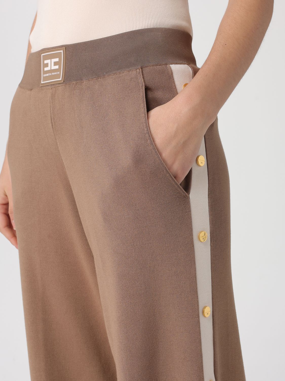 Pants Woman color Beige