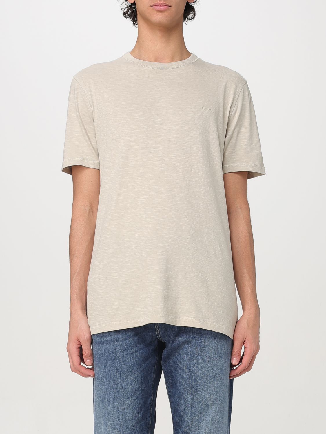 T-Shirt Men color Beige