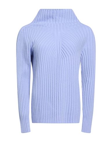 Woman Turtleneck Light blue Size XL Cashmere