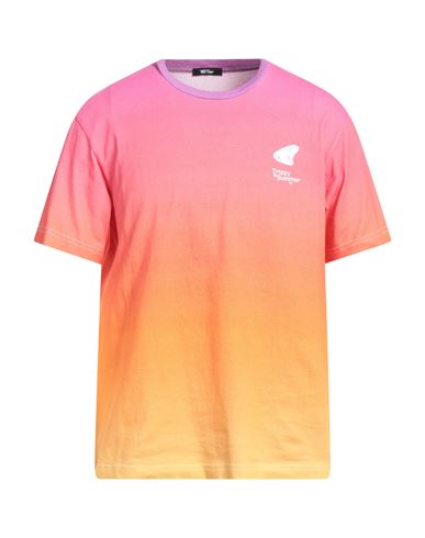 Man T-shirt Fuchsia