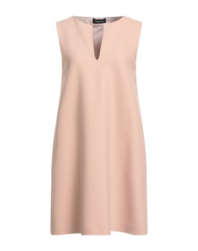 Woman Mini dress Blush Size 0 Polyester, Virgin Wool, Elastane