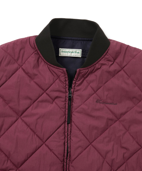 Reversible Bomber Jacket Magenta
