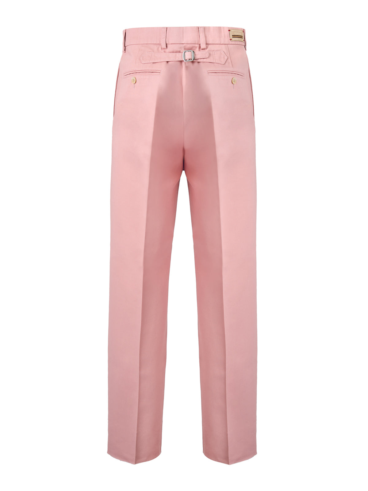 Cotton Trousers — Pink