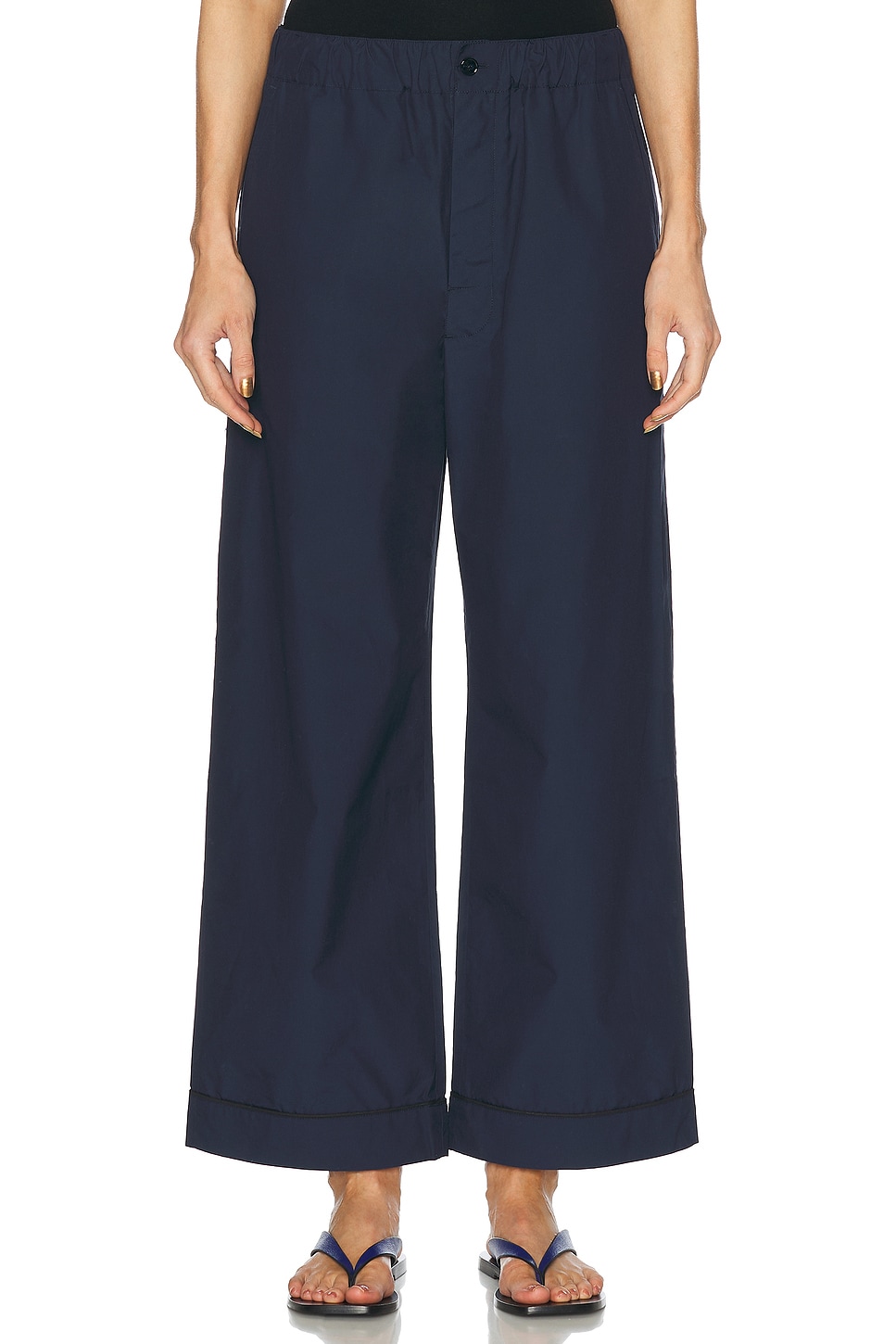 OURS THE BRAND The Essenza Pant in Blu Marino - Navy.  XL also in