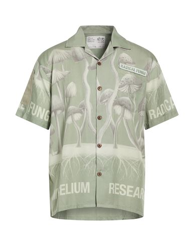 Man Shirt Sage green Size M Tencel