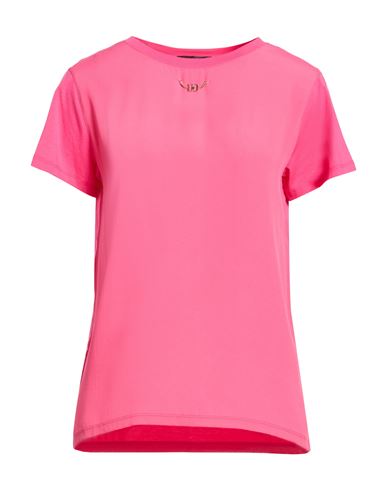 Woman Top Magenta Size 6 Cotton, Modal, Elastane