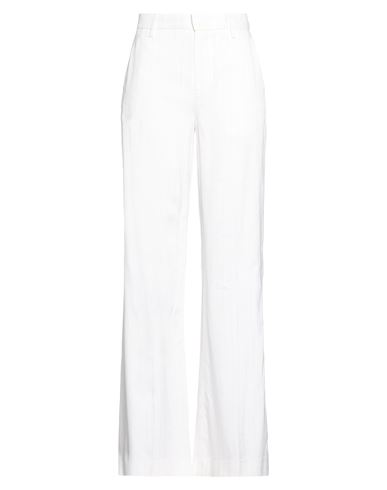 Woman Pants White Size 8 Viscose