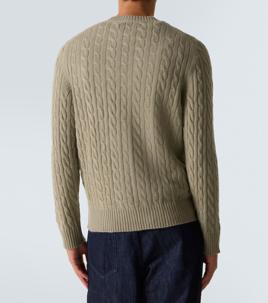Duke Street cable-knit cashmere sweater