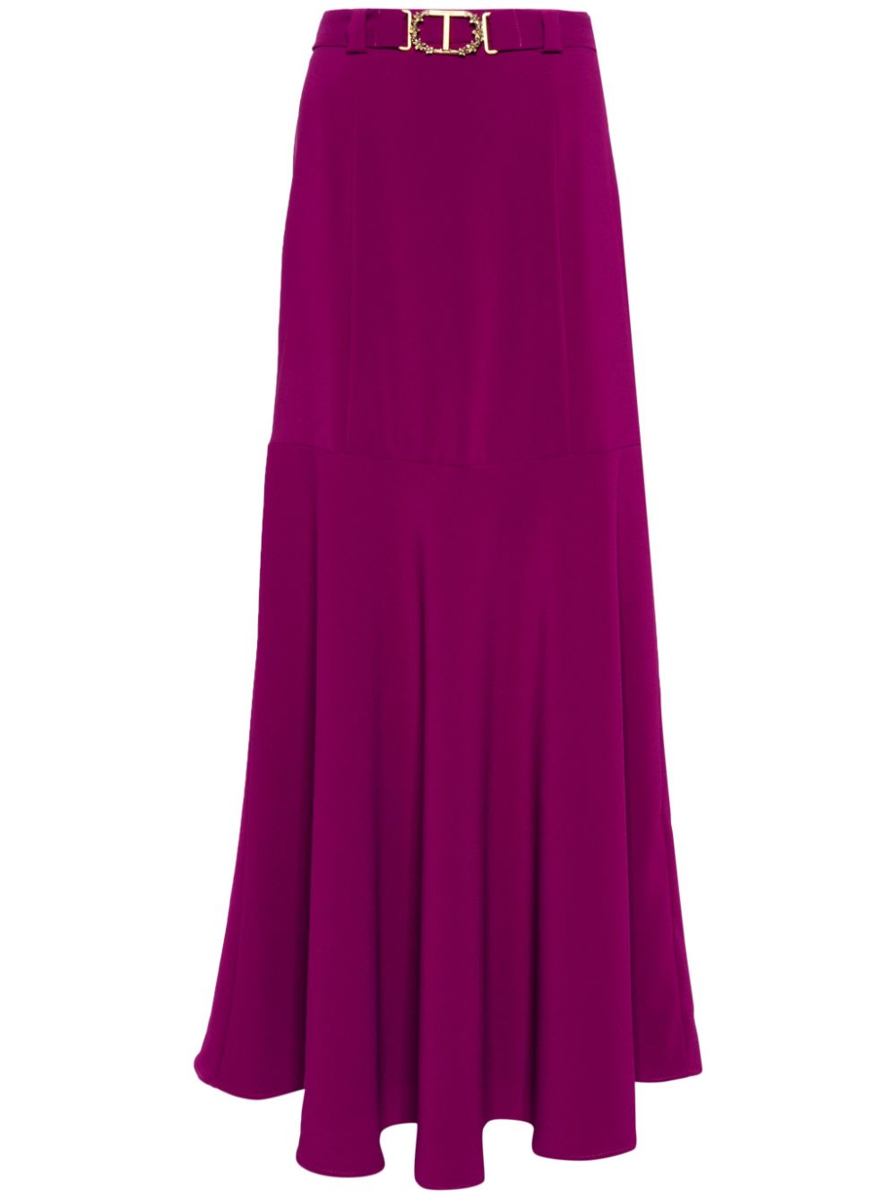 Belted maxi skirt - Black