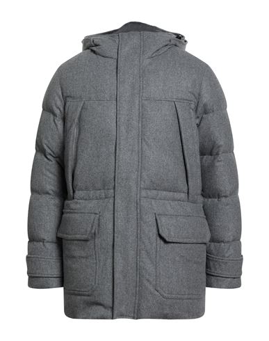 By Slowear Man Puffer Grey Size 38 Virgin Wool