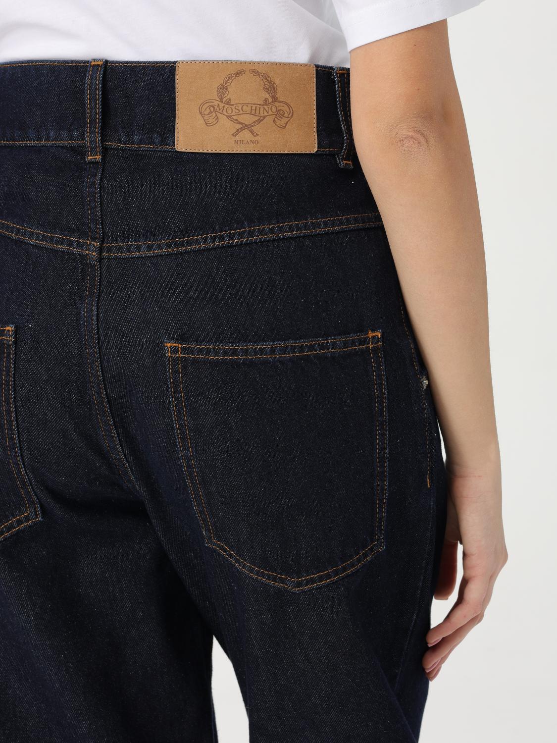 Jeans MOSCHINO COUTURE Woman color Blue