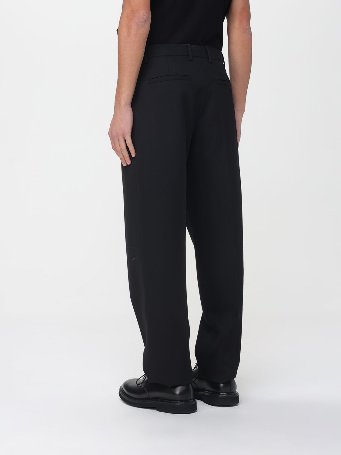Pants Men color Black