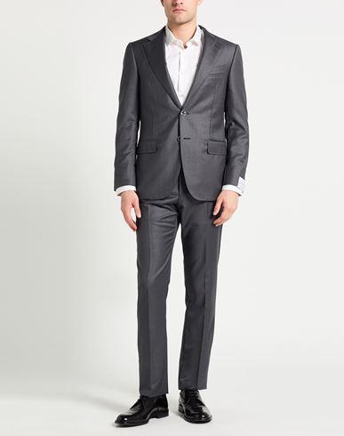 Man Suit Charcoal Size 38 Wool