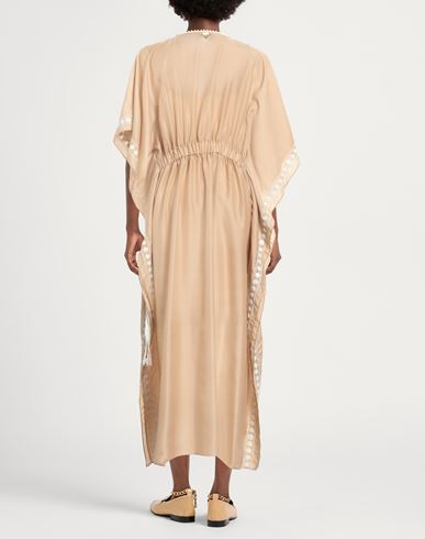Woman Maxi dress Sand Size M Polyester, Cotton
