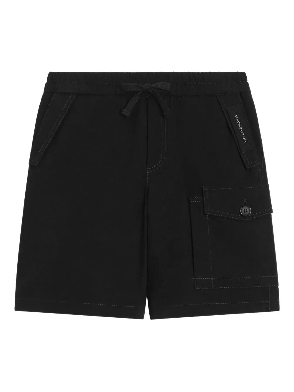 Gabardine Bermuda Shorts