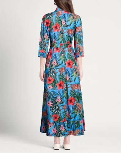 Woman Maxi dress Azure Size XS Cotton