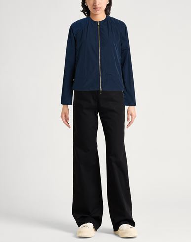 Woman Jacket Midnight blue Size XS Polyester