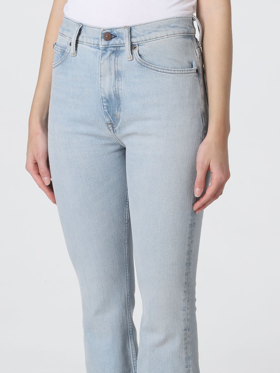 Jeans Woman color Denim