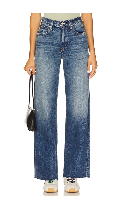 SLVRLAKE Grace Wide Leg Jeans in Blue. 24. Also
