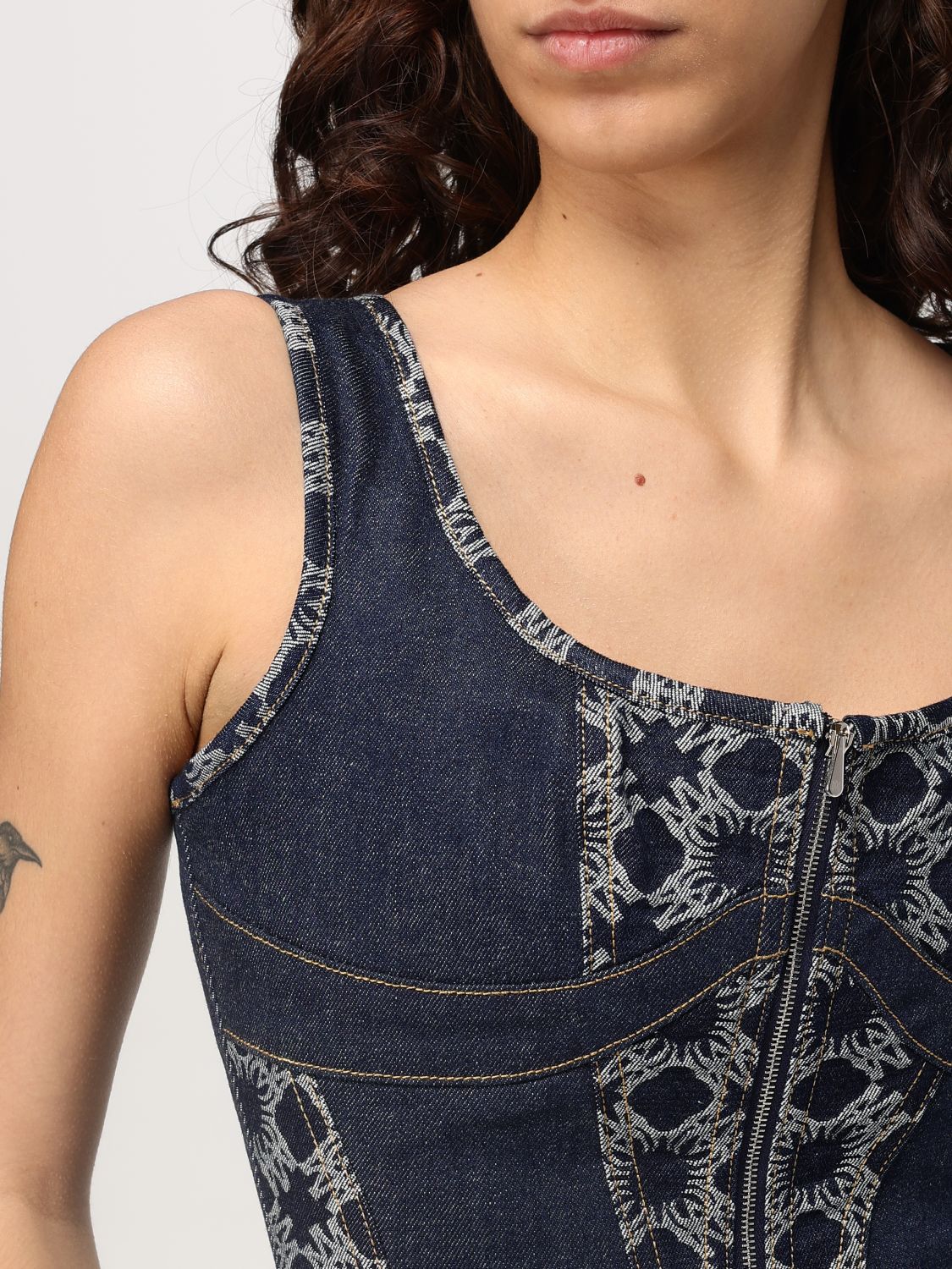 Top Woman color Blue