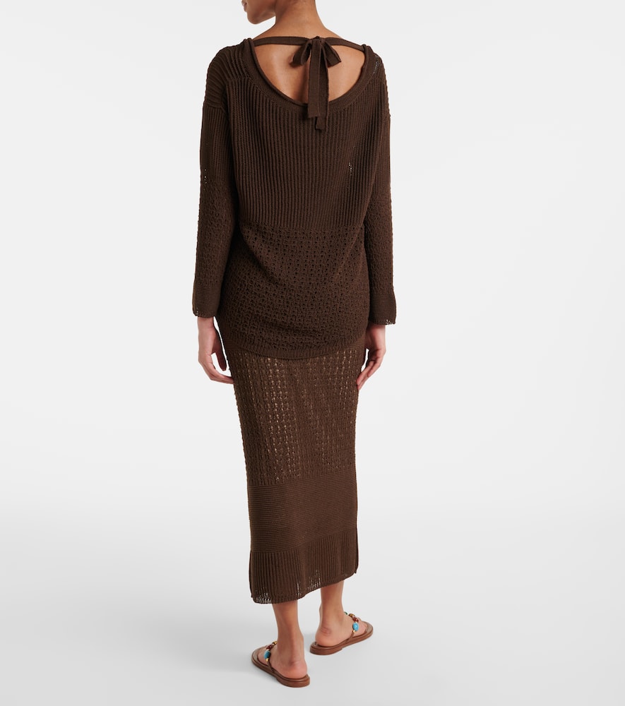 Paggi cotton-blend sweater