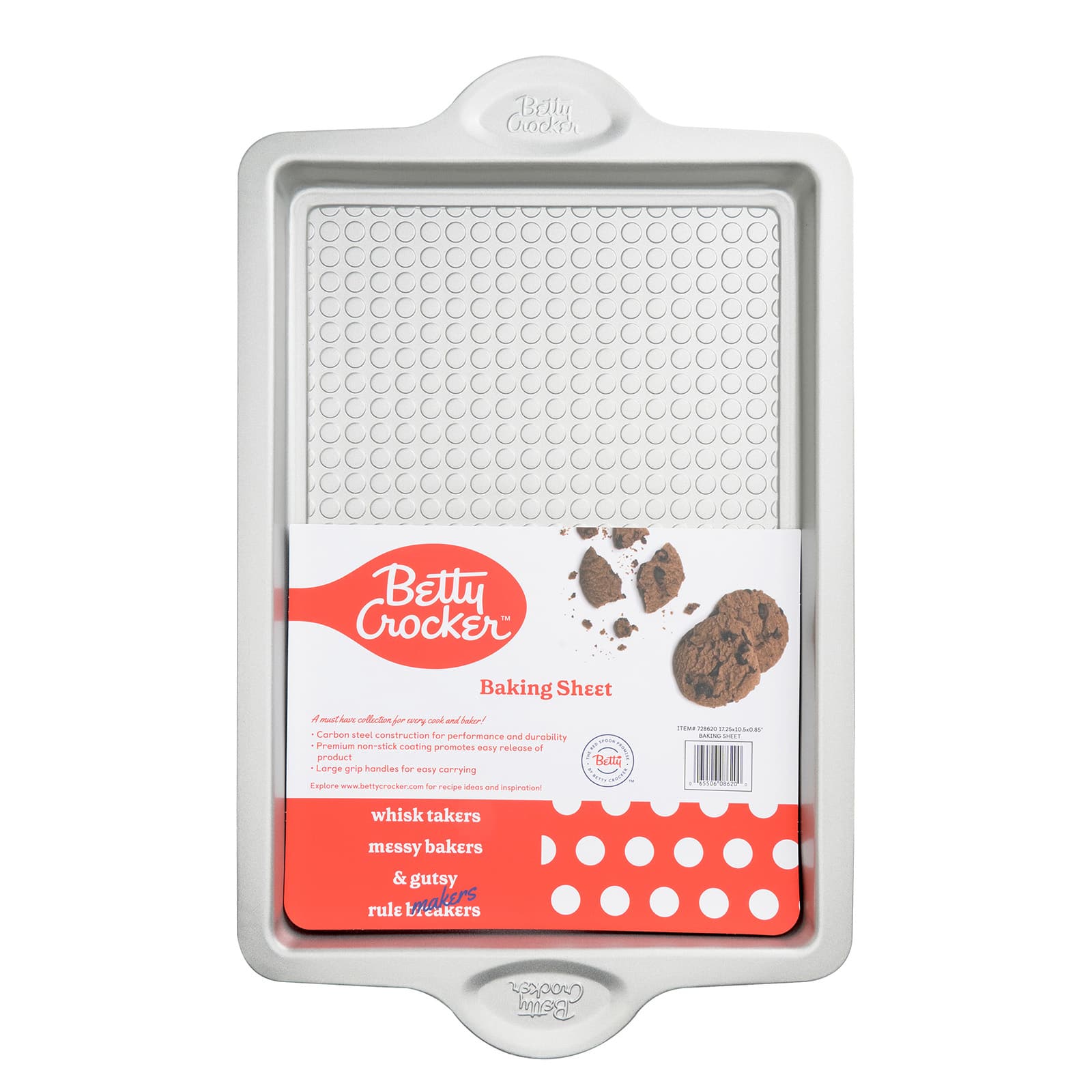 Carbon Steel 17 x 10.5 x 1 Inch Cooking Sheet