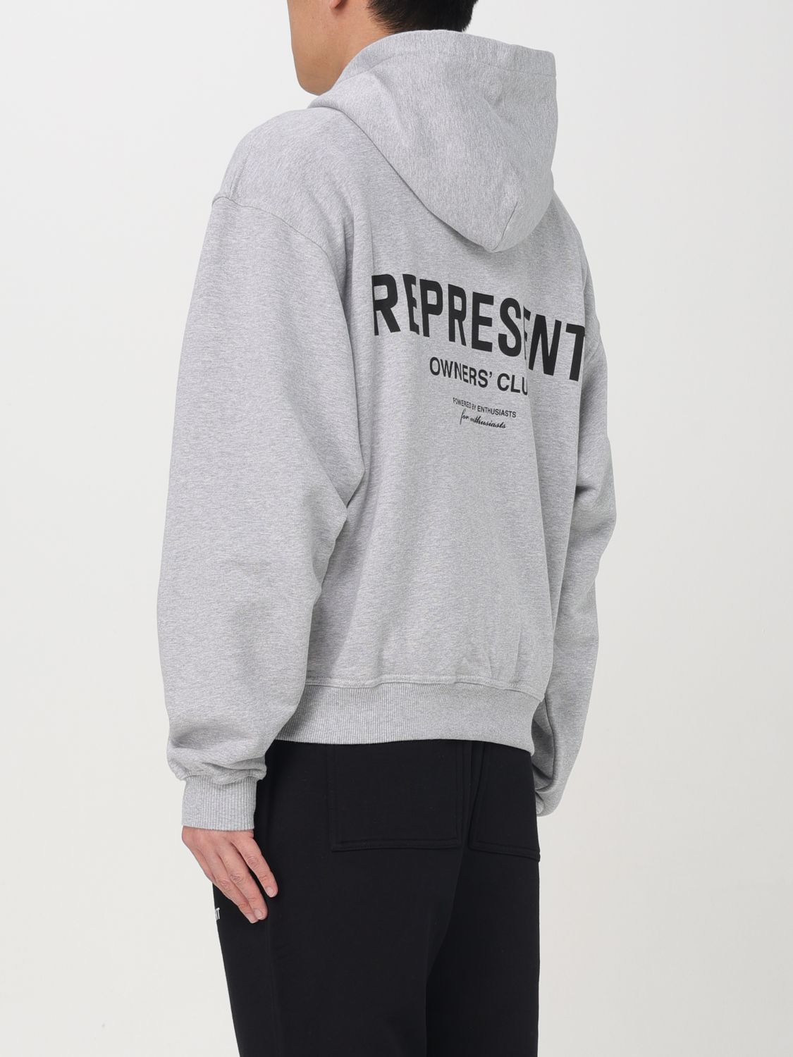 Sweatshirt Men color Grey