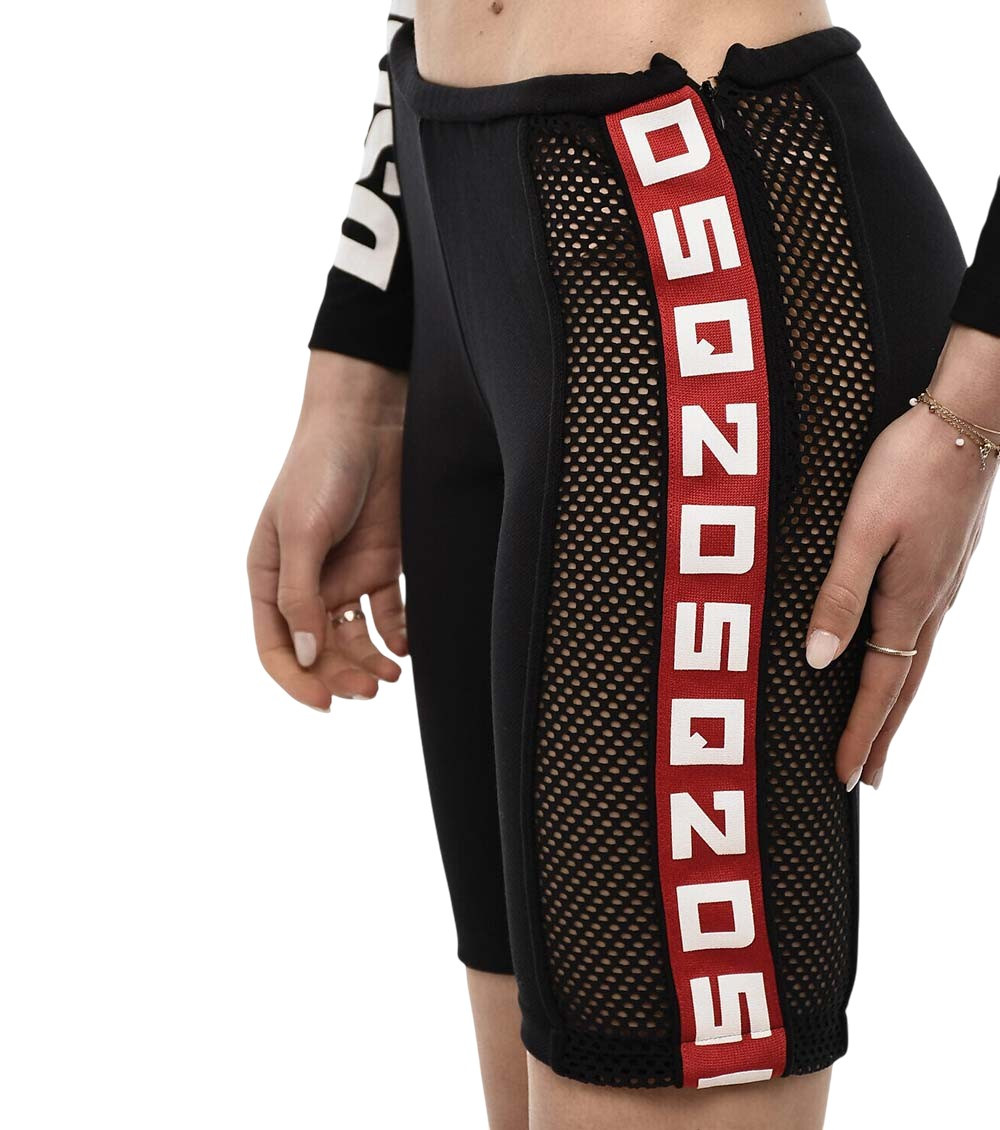 Black Logo Shorts