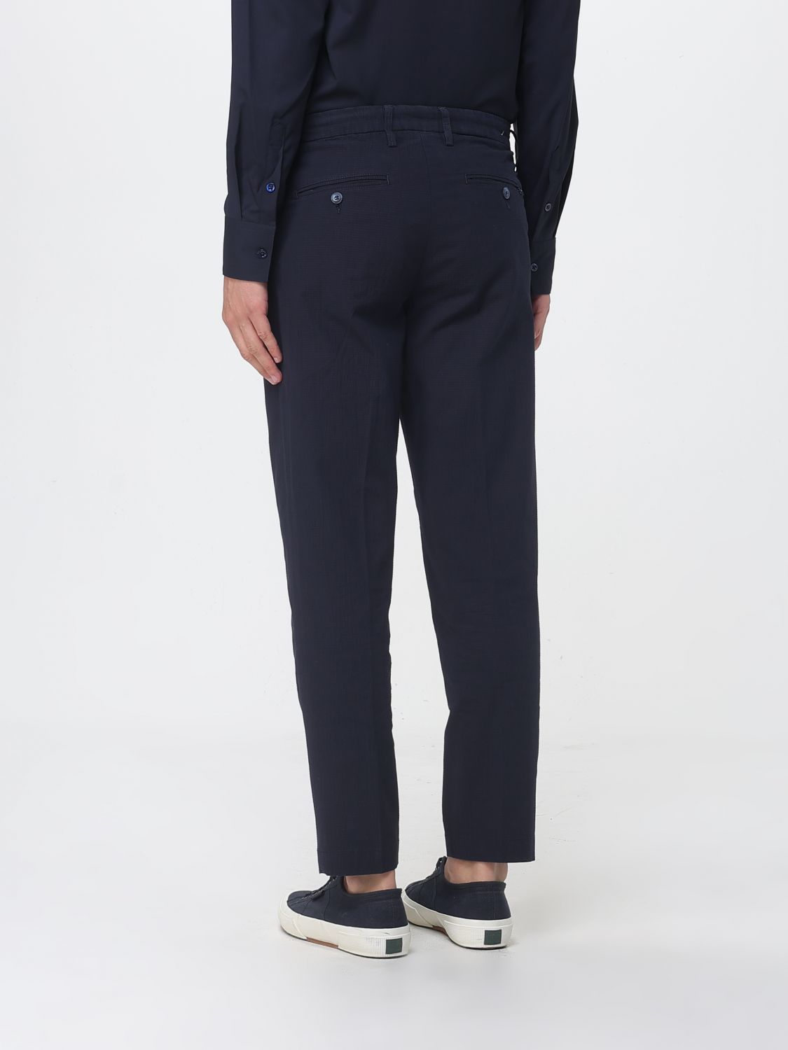 Pants Men color Blue