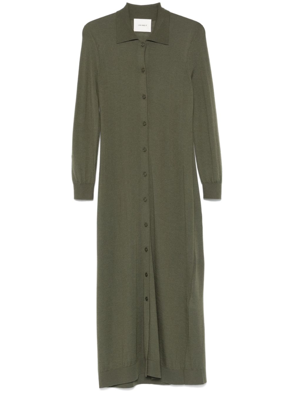 Erika cashmere maxi dress - Blue