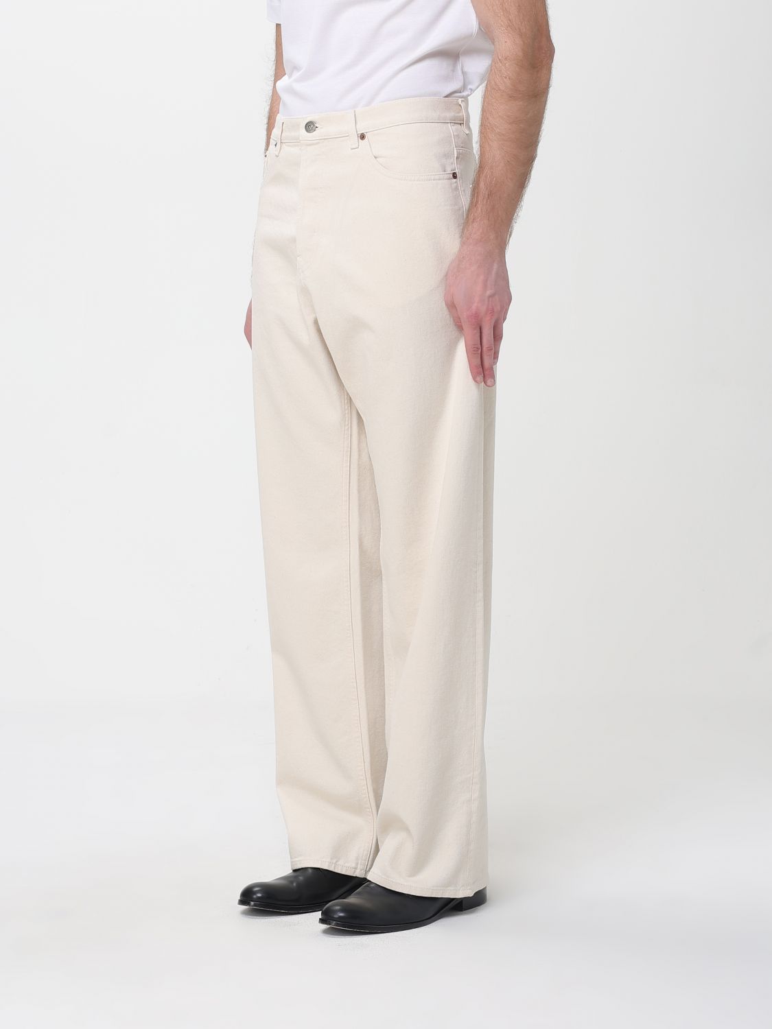 Jeans Men color Ivory