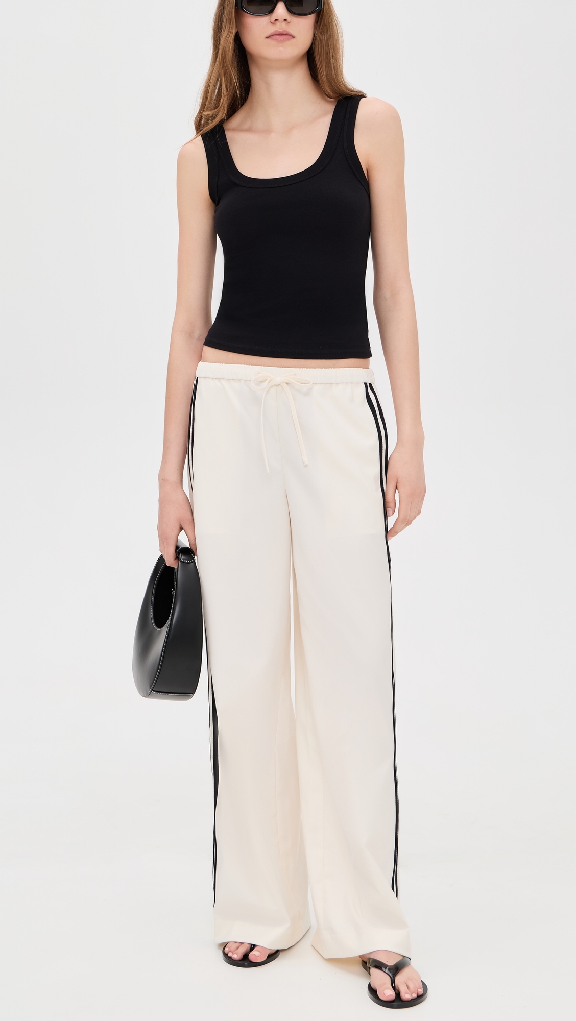 The Tina Track Pants Ecru