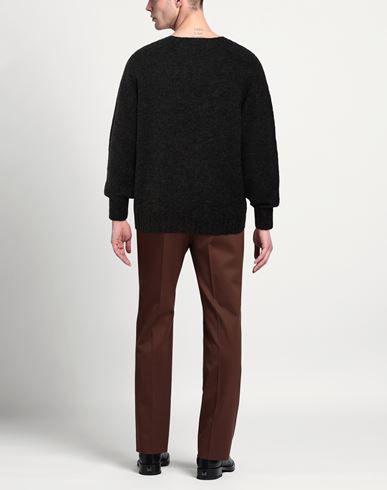 Man Sweater Black Size M Baby alpaca wool, Polyamide, Wool