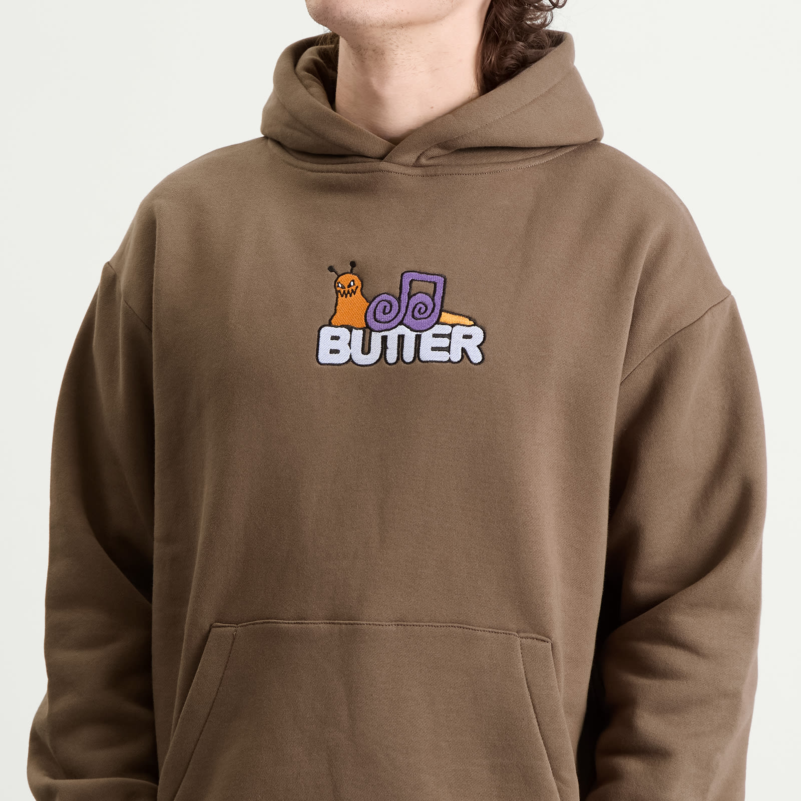 Men's Snail Hoodie Umber