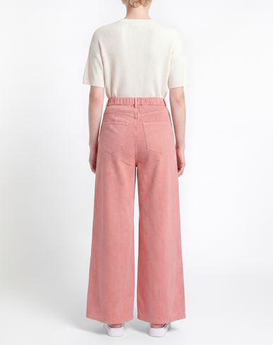 Aviù Woman Jeans Salmon pink Size 4 Cotton, Polyester, Elastane