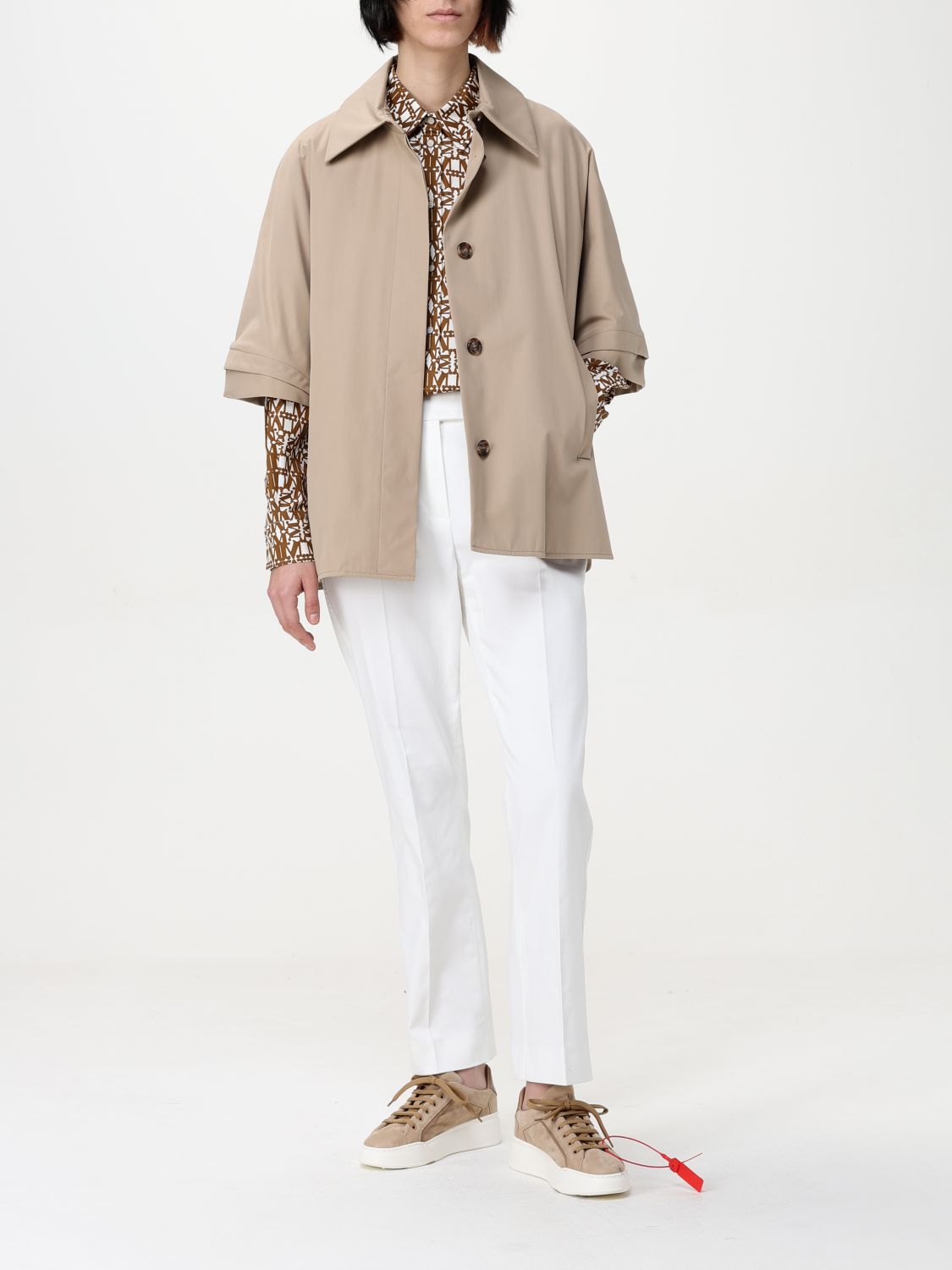 Cape MAX MARA Woman color Natural