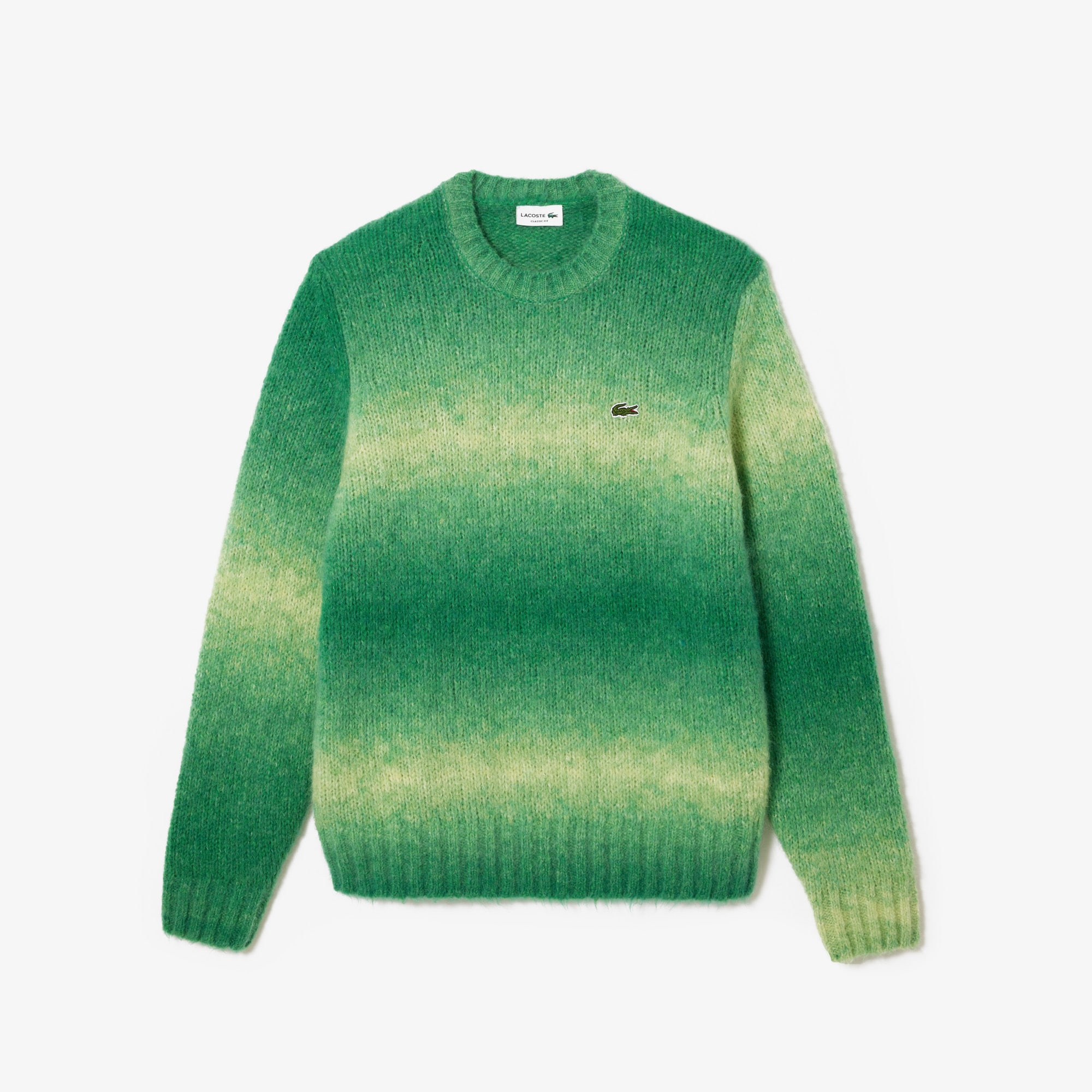 Unisex OmbrÃ© Effect Alpaca Wool Sweater