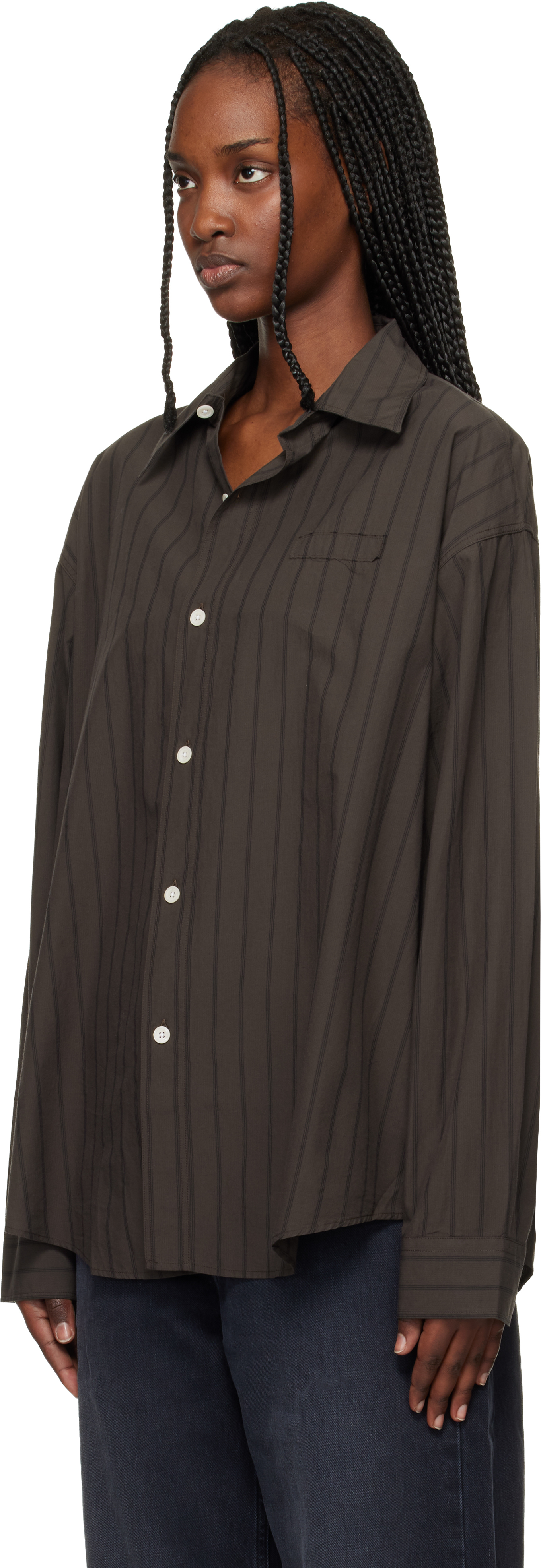 Brown Essay Shirt