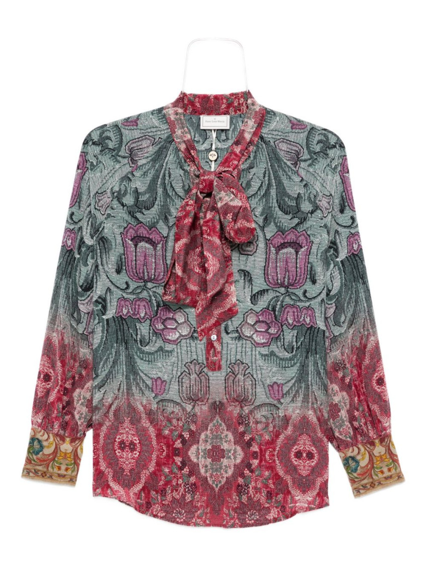 Printed Silk Shirt