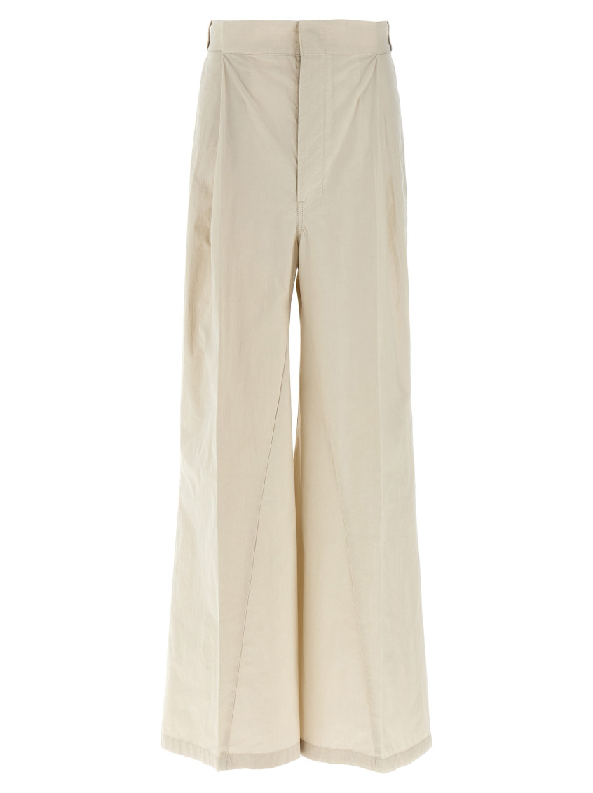 Over Ivory Cotton Blend Pants