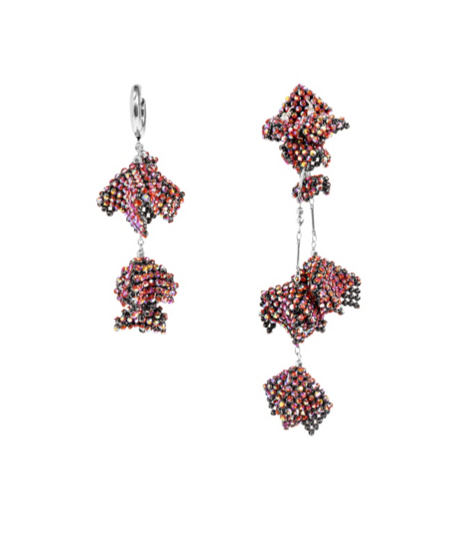 Asymmetrical earrings