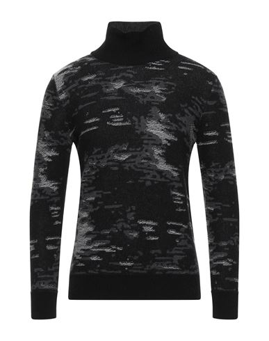 Man Turtleneck Black