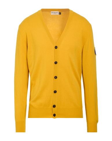 Roÿ Roger's Man Cardigan Mustard Size L Wool, Viscose, Polyamide, Cashmere