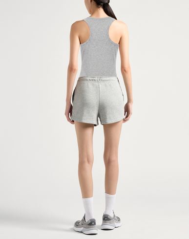 Woman Tank top Light grey Size L Cotton, Elastane