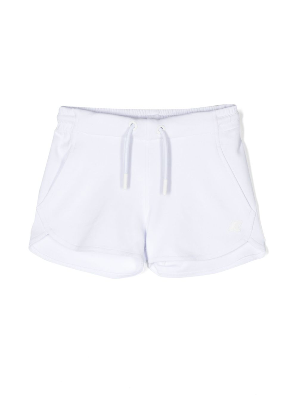Logo-patch shorts - White