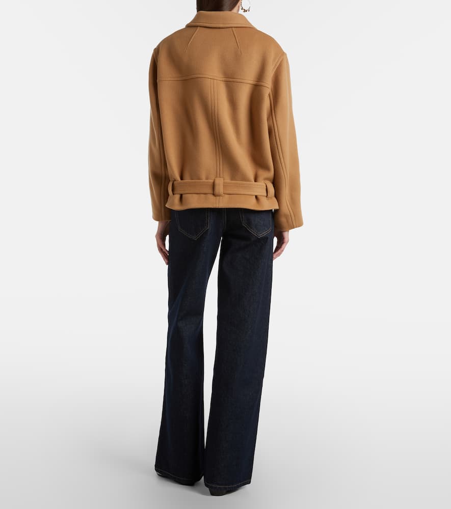 Lemony wide-leg jeans