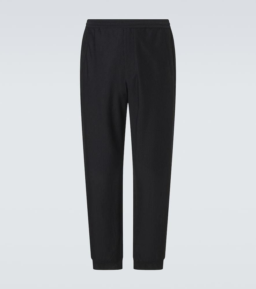 Knitted straight pants