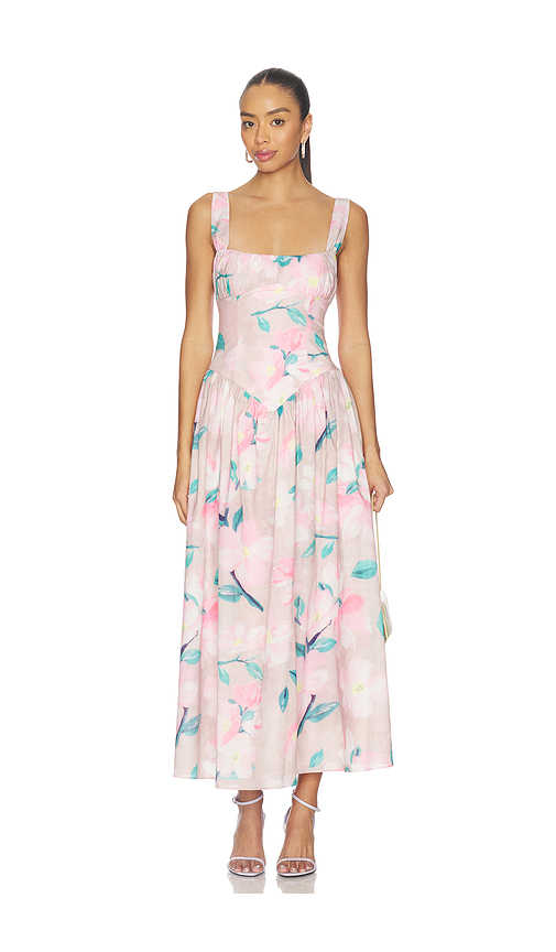 Bardot Cartia Printed Midi Dress in Pink Floral. 8 also , 2